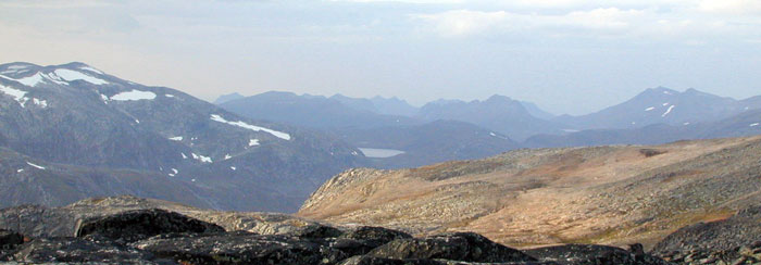 Utsikt fra Svanfjellet